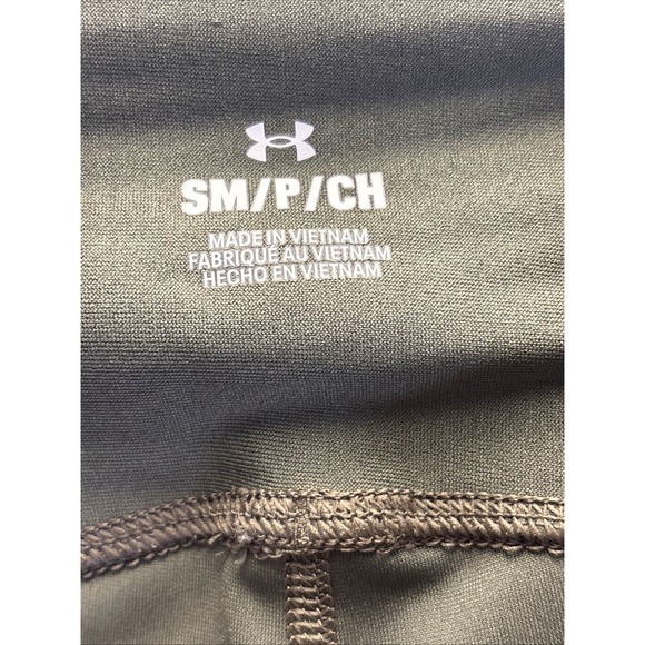 Under Armour Freedom Compression Leggings Women Olive Green HeatGear Size SM - Picture 5 of 6